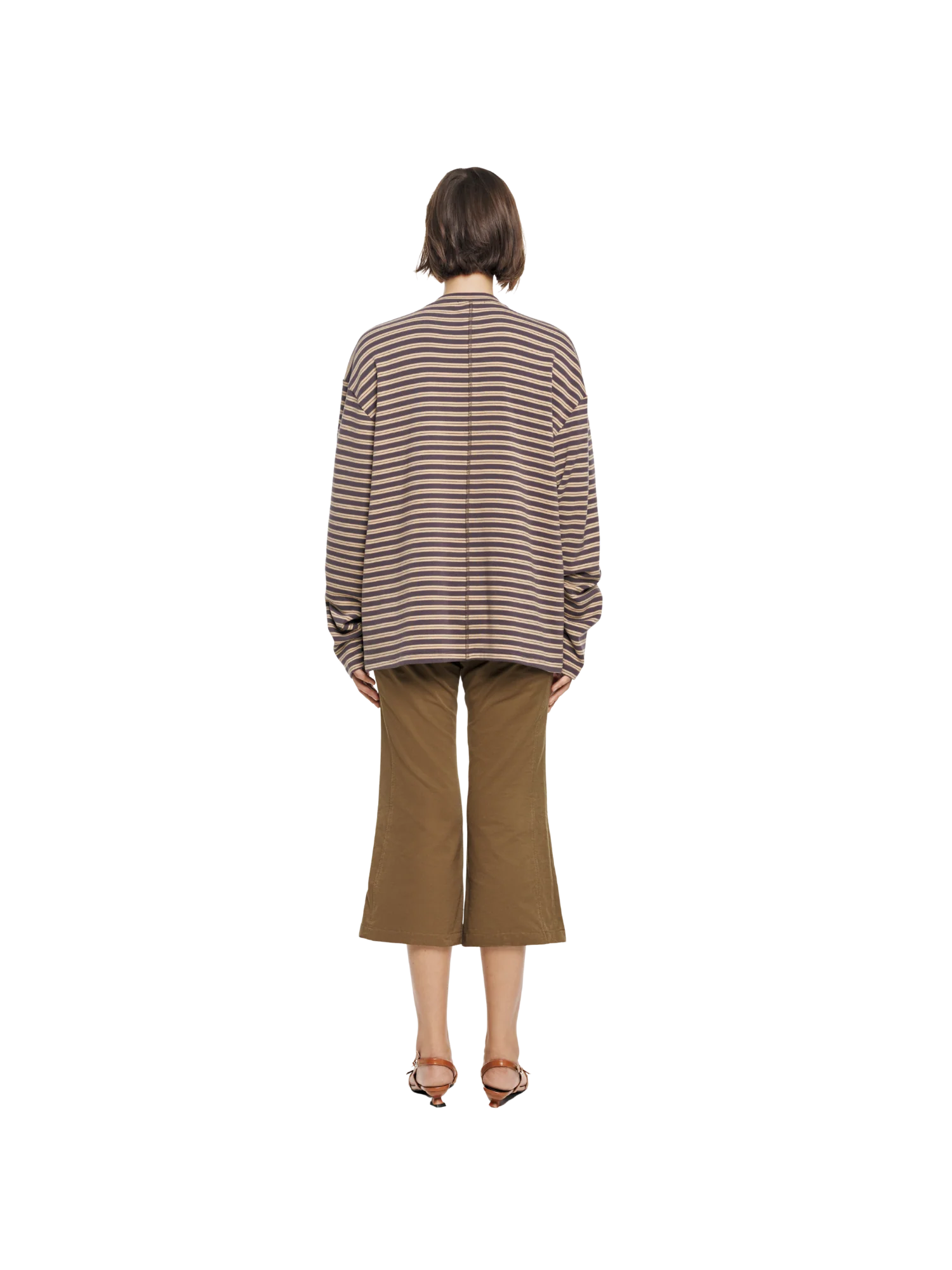 LOOSE STRIPED LONG SLEEVE TEE