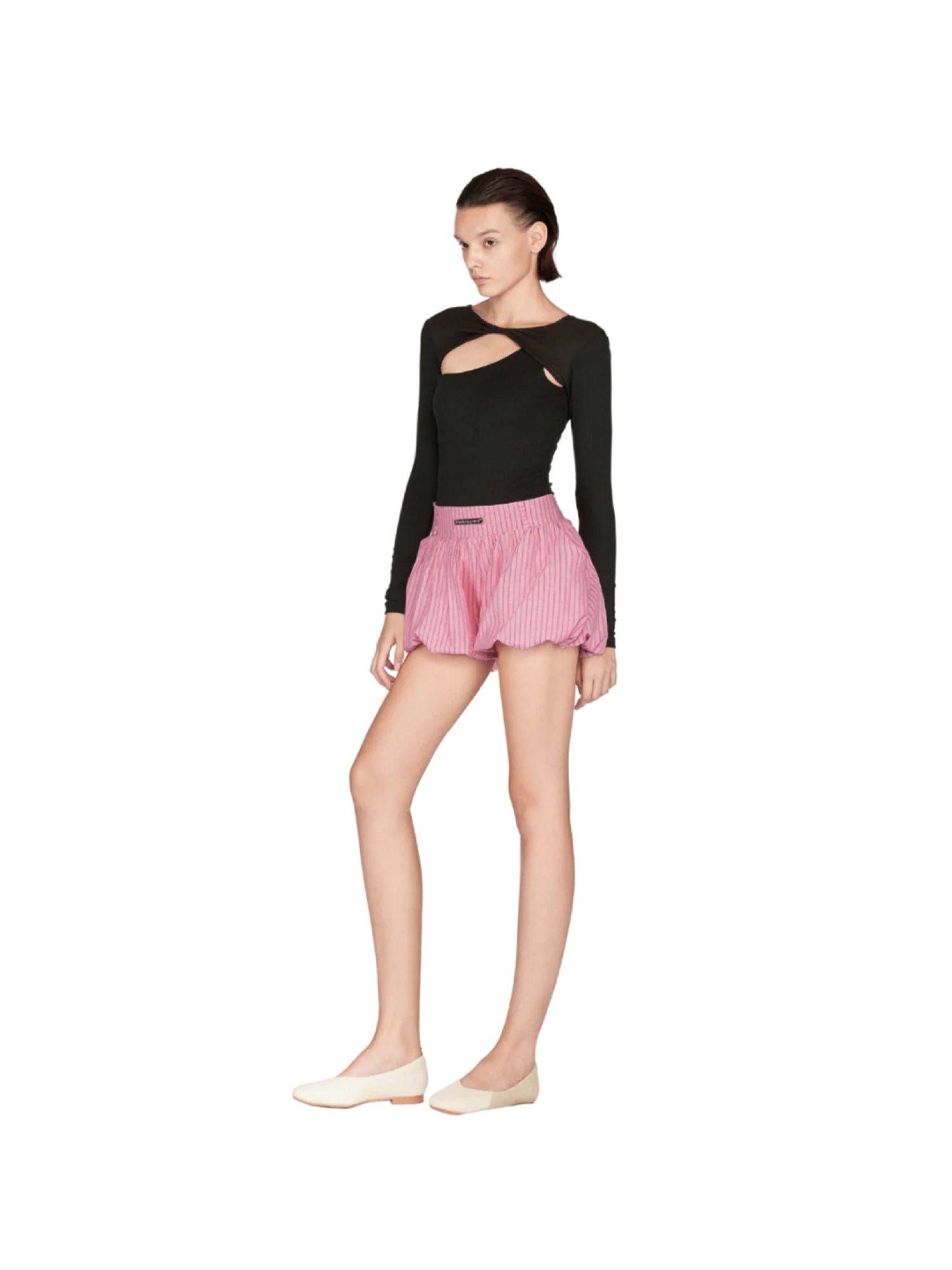 METAL LOGO PUMPKIN SHORTS