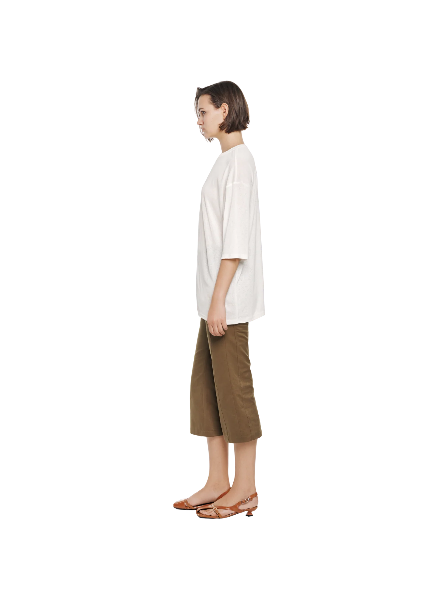 SHEER KNIT T-SHIRT