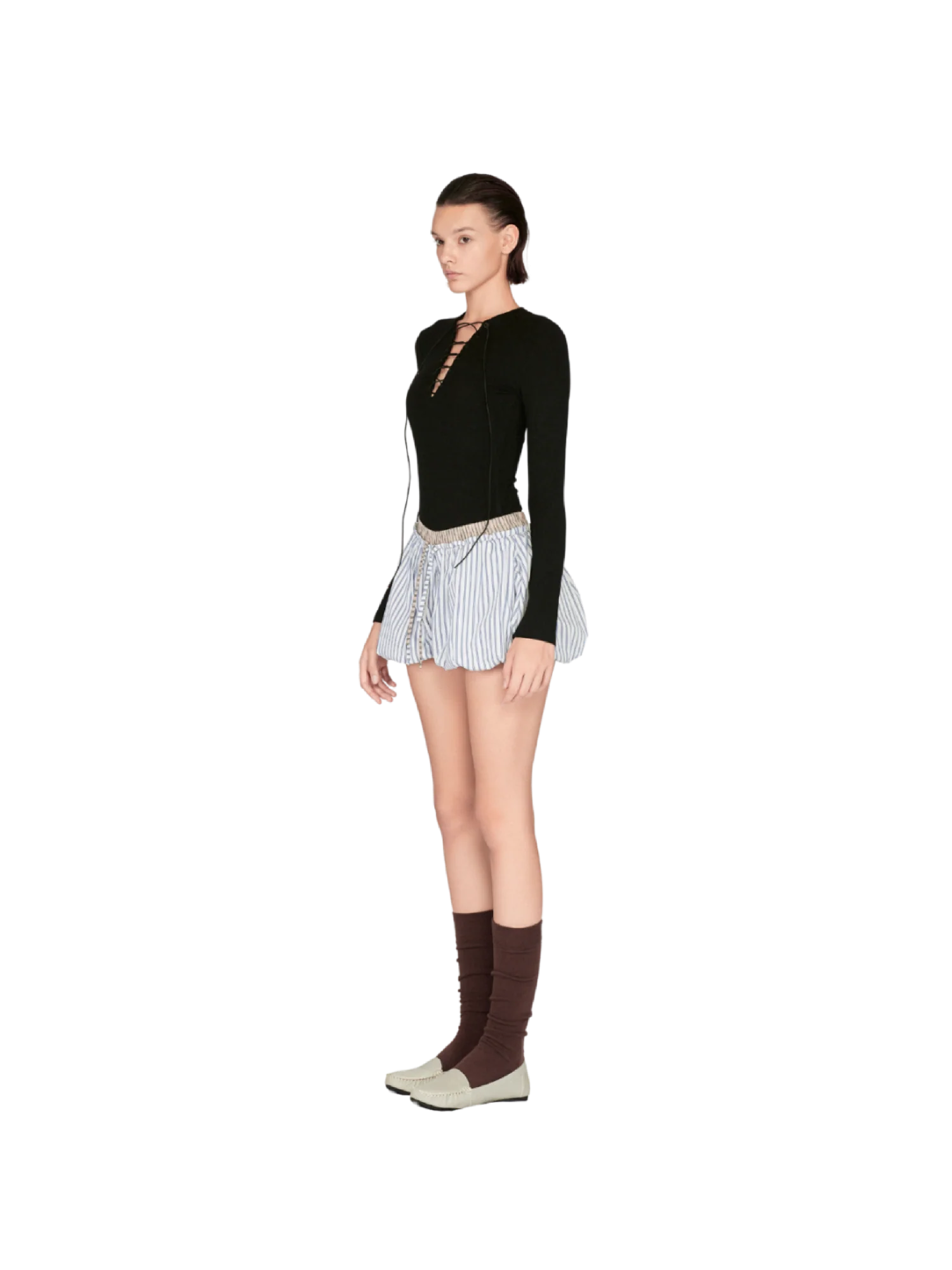 LACE UP BODYSUIT