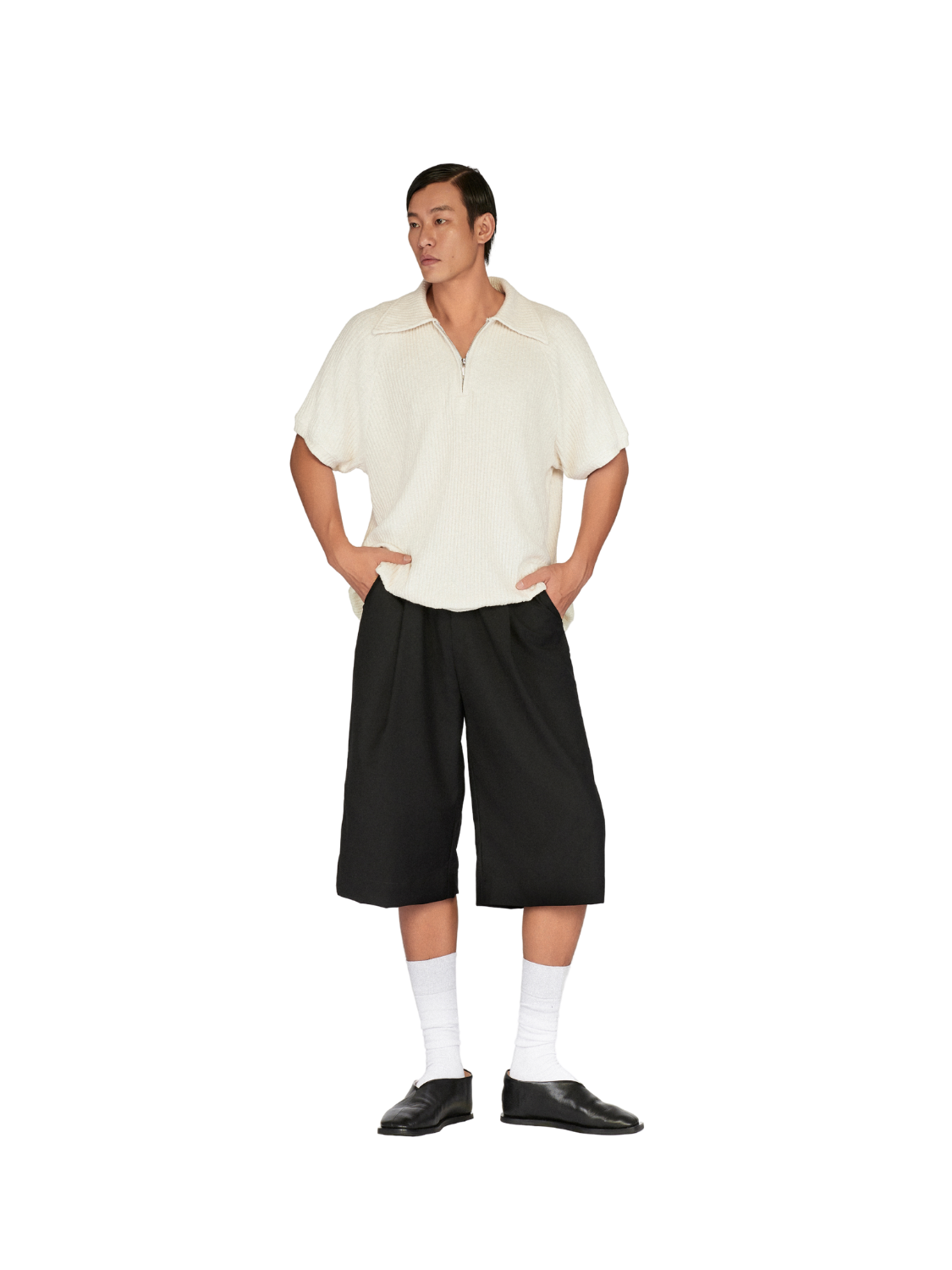KNIT POLO SHIRT