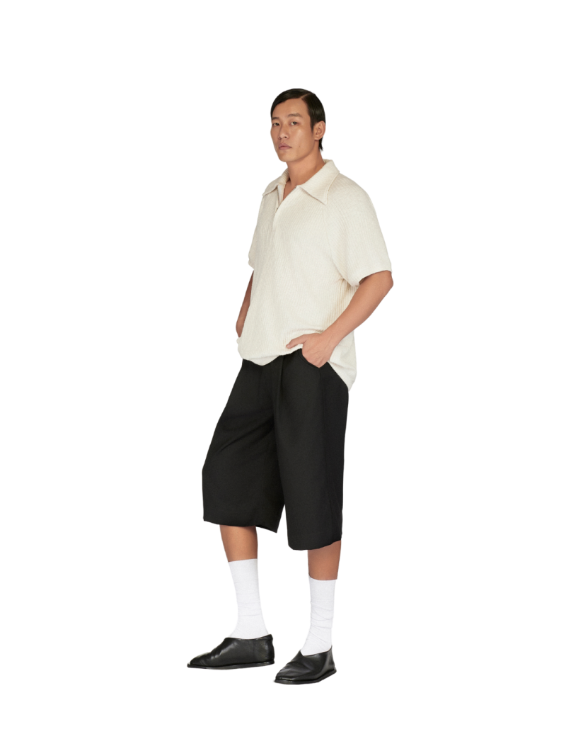 KNIT POLO SHIRT