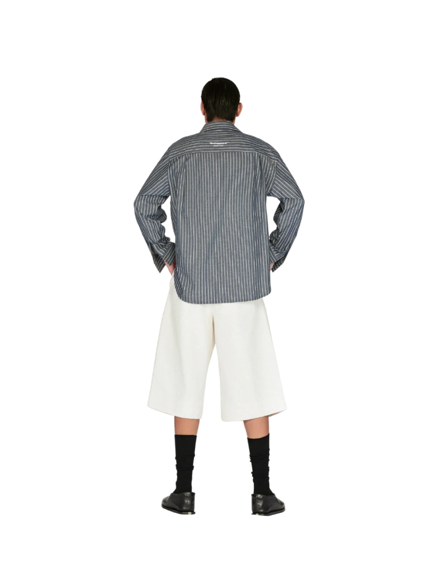 STRIPED ZIPPER SHIRT
