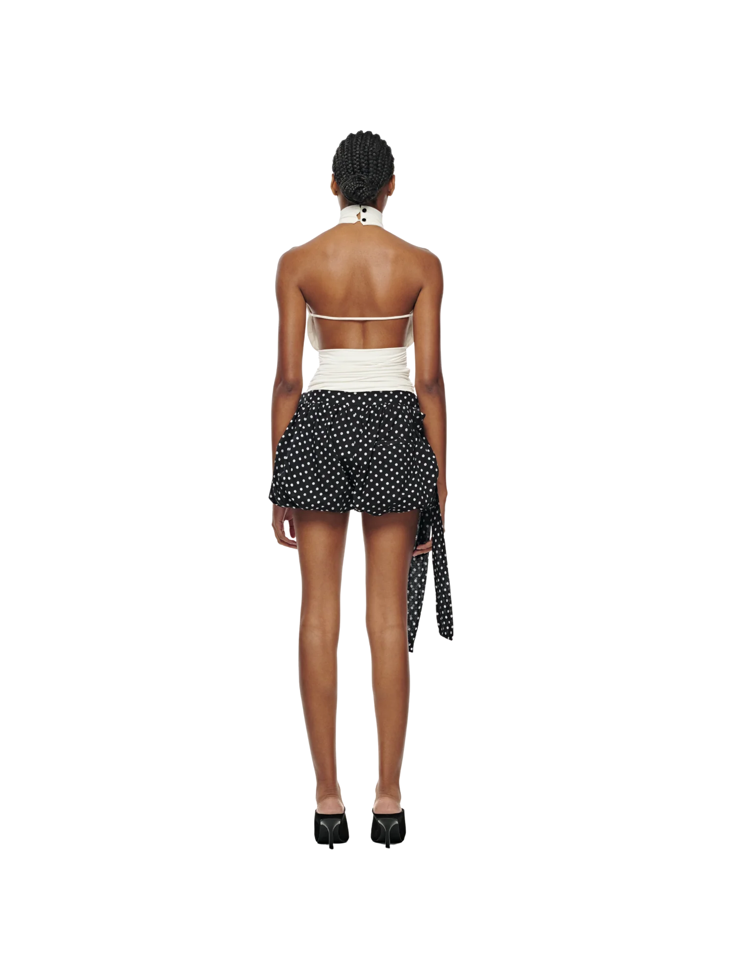 HALTER TURTLENECK TOP