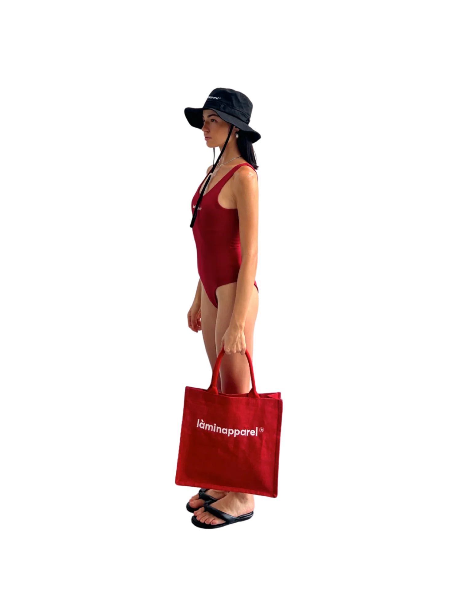 laminapparel RED SWIMSUIT