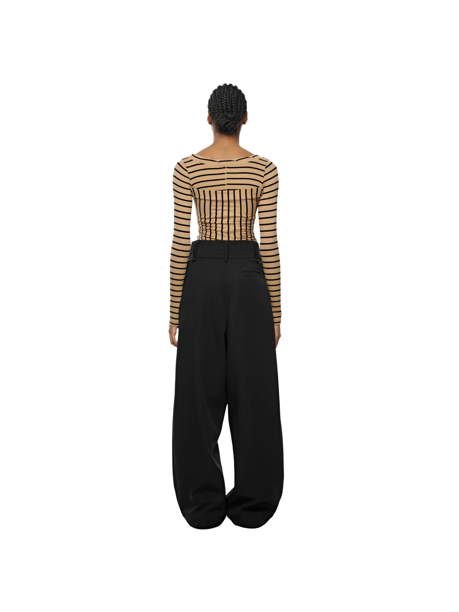 MULTI DIRECTIONAL STRIPED TOP
