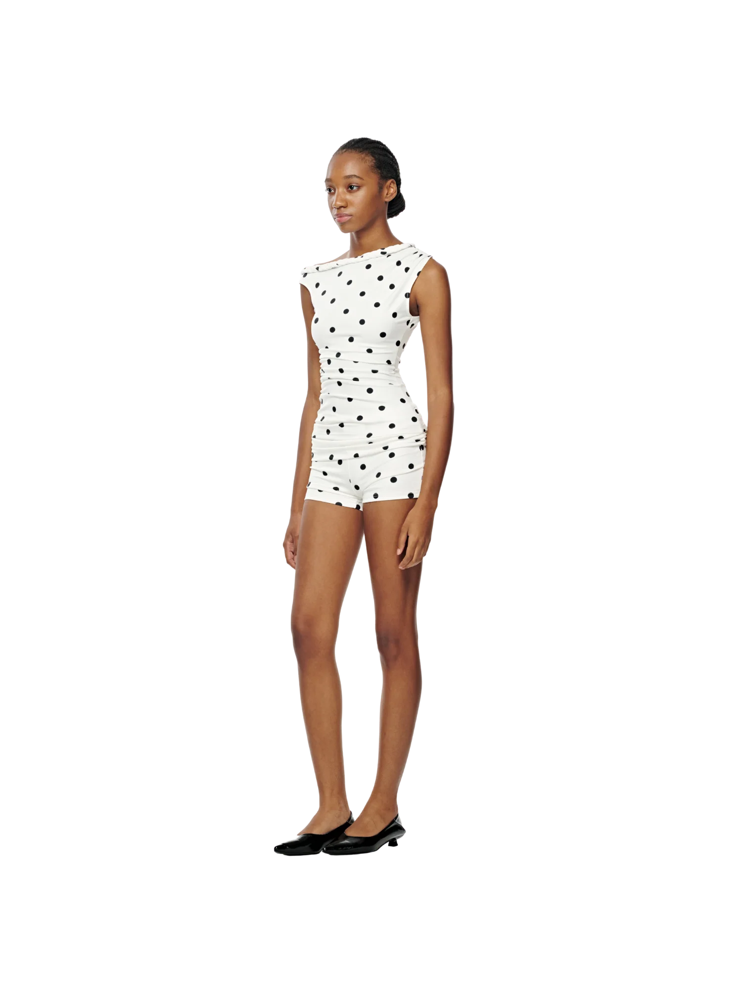 MINI DOT STRETCHY SHORTS