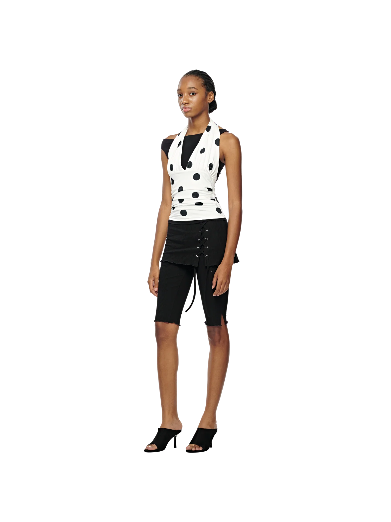 SKIRT PANEL SHORTS