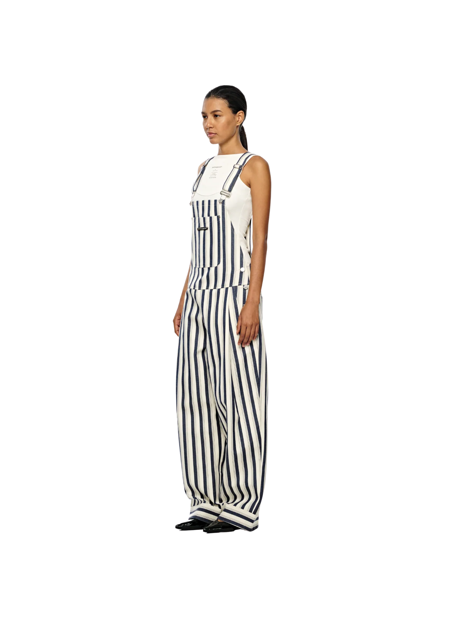 BOLD STRIPED OVERALLS
