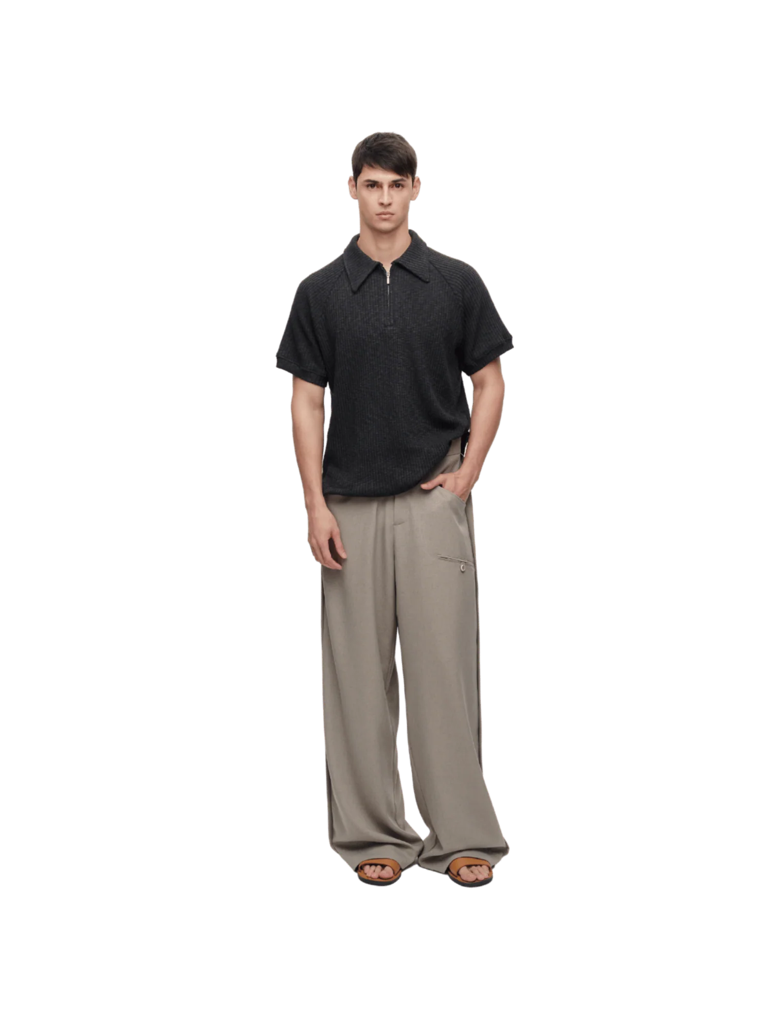 KNIT POLO SHIRT