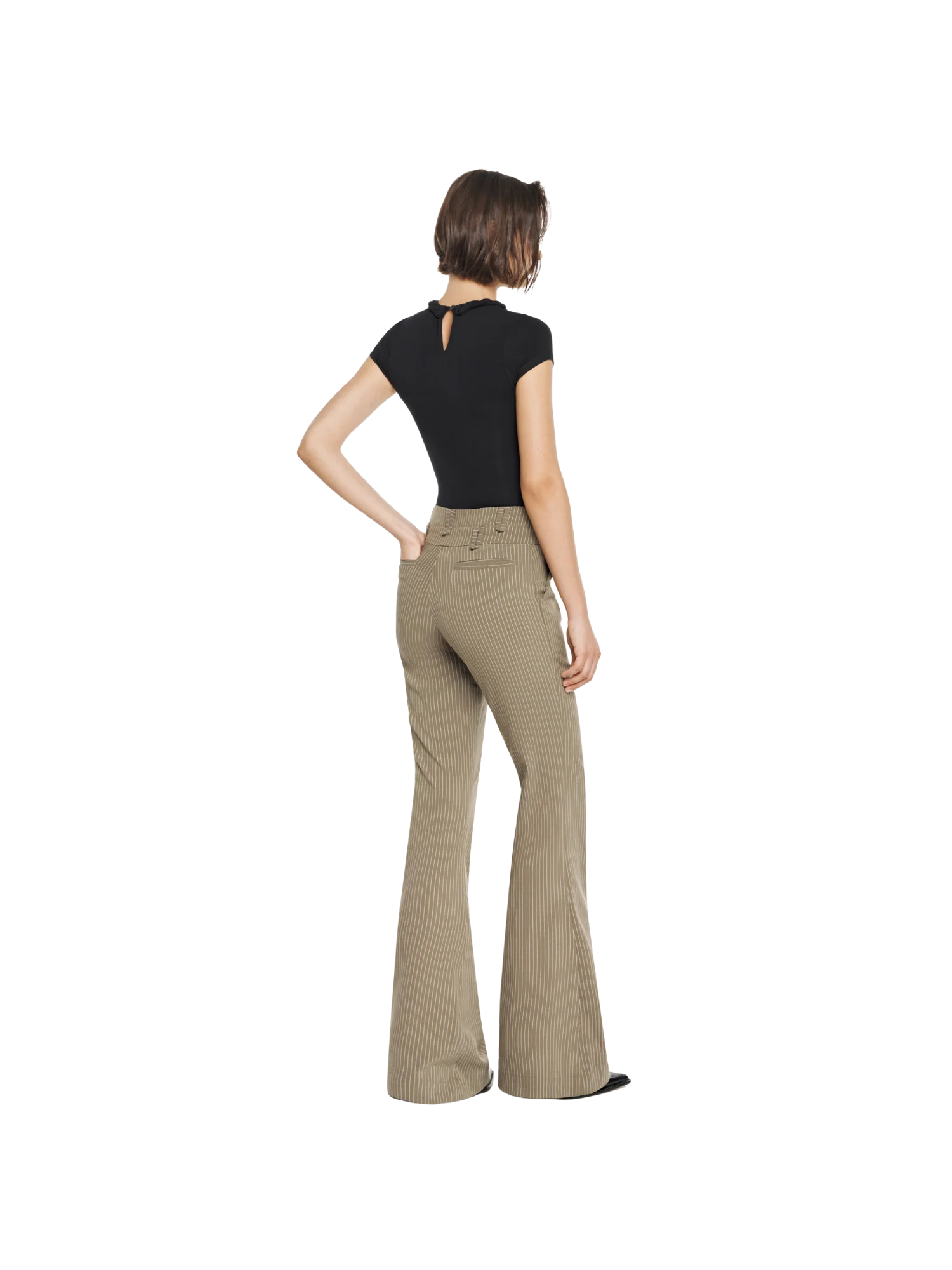 TWIST NECK SLIM FIT BODYSUIT