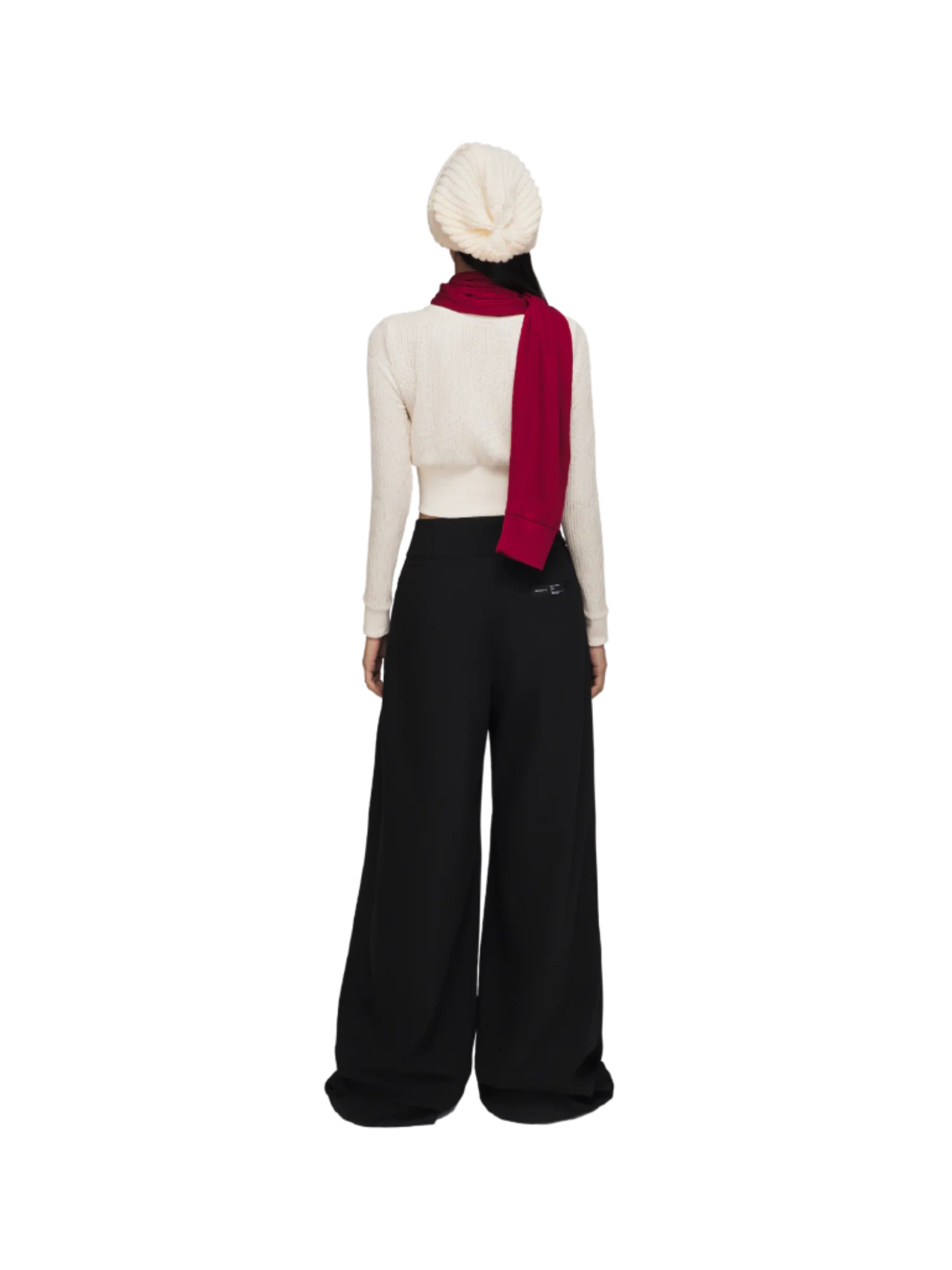 BRAID KNIT ZIP CARDIGAN