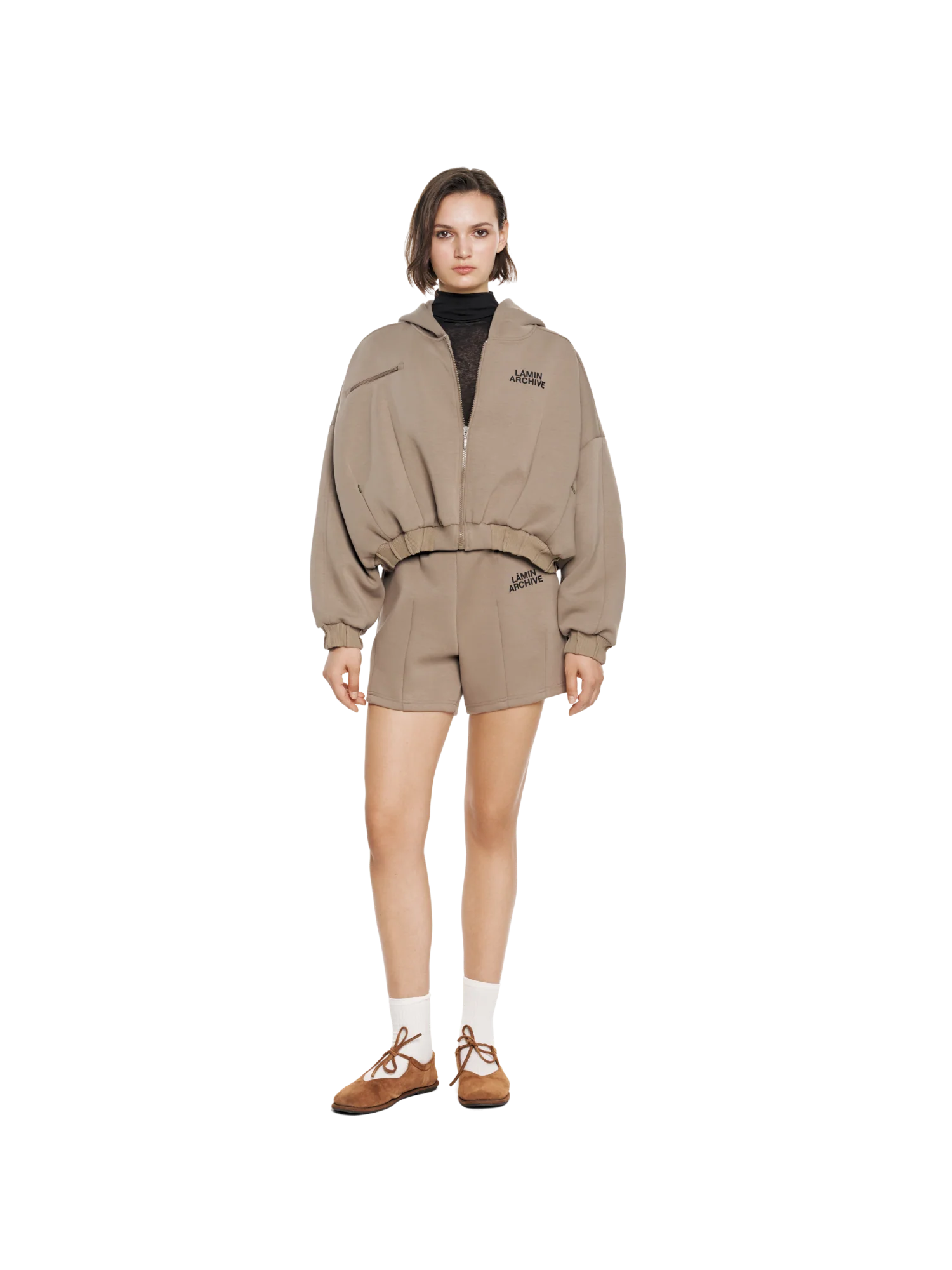 DARTS HOODED JACKET