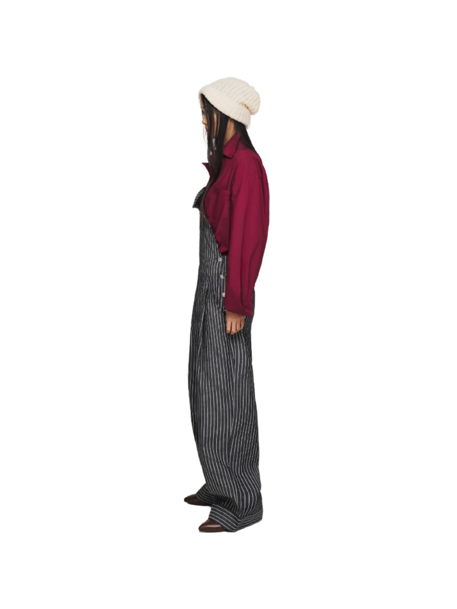 STRIPED OVERALLS