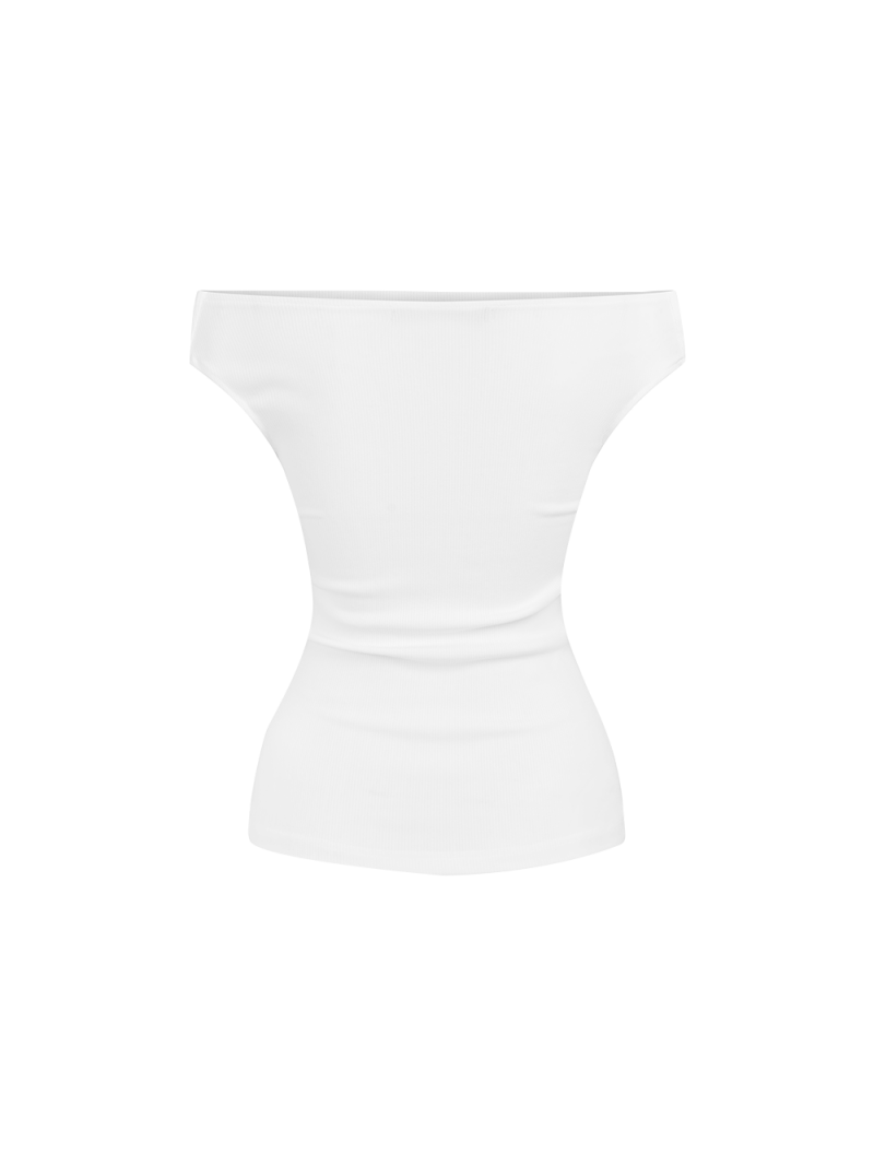 SLEEVELESS COWL NECK TOP