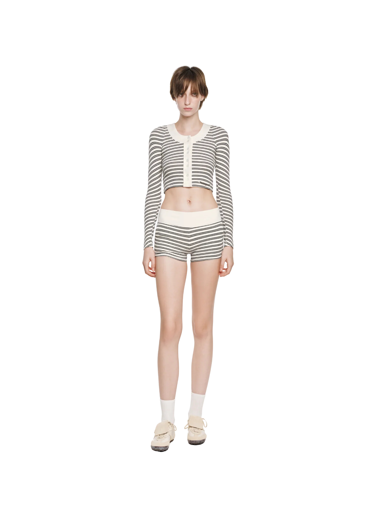 COMFY STRIPED LONG SLEEVE TOP