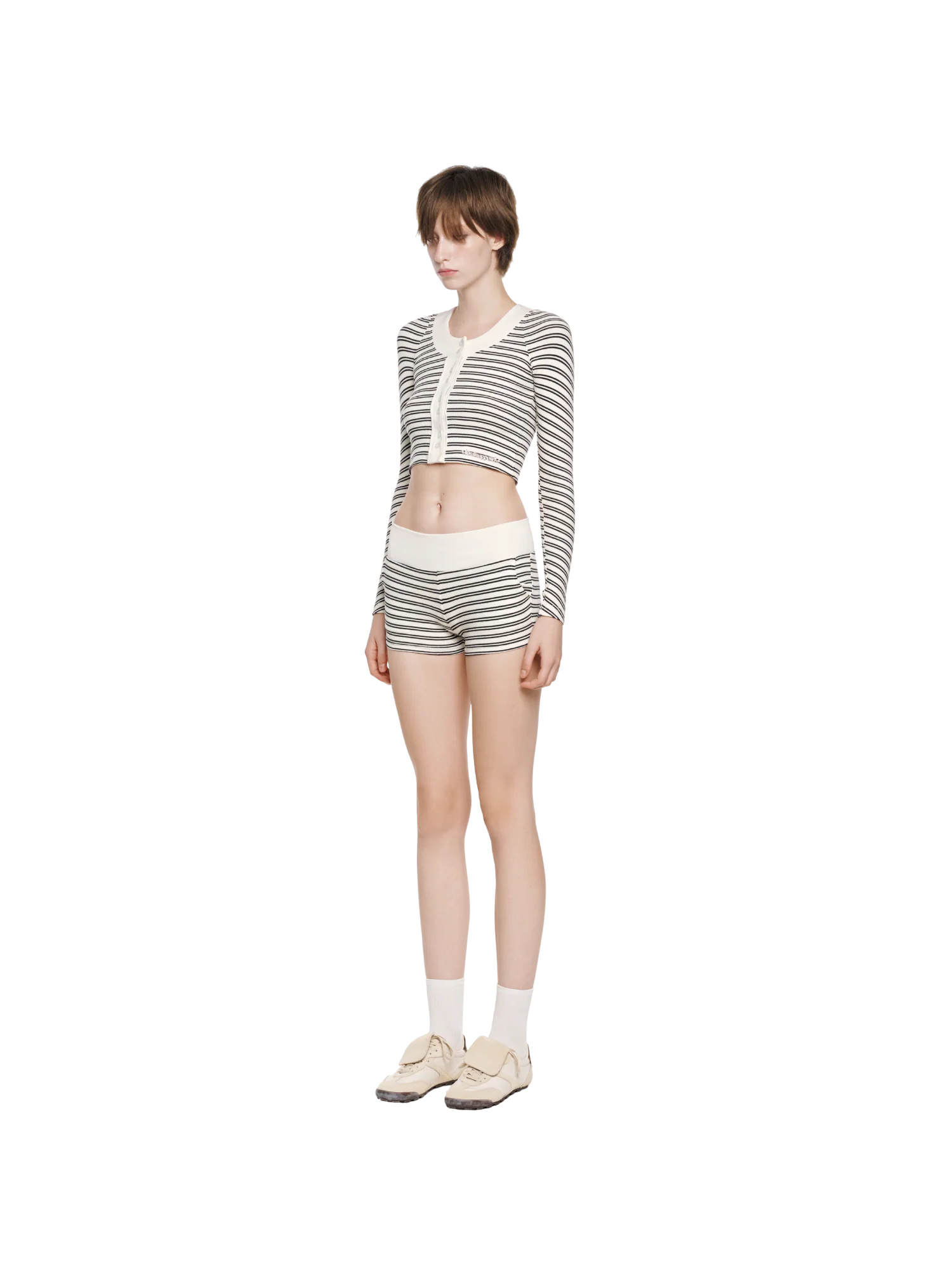COMFY STRIPED SHORTS